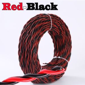 RVS 2Cores Twiste 16AWG Waterproof Antifire Pure Copper Power Cord Charging Car Motor Pumb Welding Tool Cable