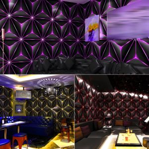 3D irregular geometric wallpaper PVC 45cm by 10m self-adhesive waterproof sticker for home