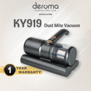 Deroma KY919 Cyclone Anti Dust Mite Vacuum Cleaner 4in1 (Tapping UV Light Super Suction & Triple Filtration)