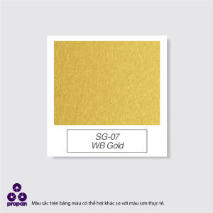 Propan - SUPER GOLD SG-07 WB - Sơn nhũ vàng cao cấp ngoài trời