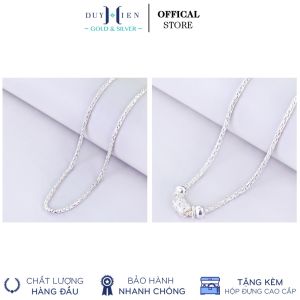Dây Chuyền Bạc Duy Hiển Cho Bé Kiểu Dây Dừa Bền Chắc Chắn Dễ Chịu Thoái Mái Khi Đeo Cho Bé Yêu