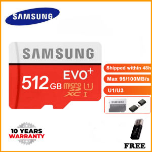 100% Original SANSUNG-tarjeta de memoria Microsd 128GB 256GB 512GB 1024GB 2000GB 1TB  SDHC SDXC grado EVO + C10 UHS tarjetas SD Flash TF(Free Card Reader) (Free Shipping)