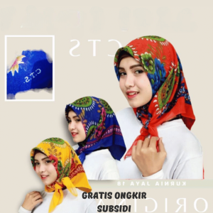 KERUDUNG DALAMAN CTS TURKEY SEGIEMPAT MURAH