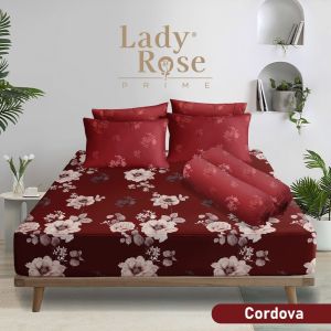 Sprei Lady Rose Prime Ukuran 180x200 Tinggi 30 New Motif Fitted