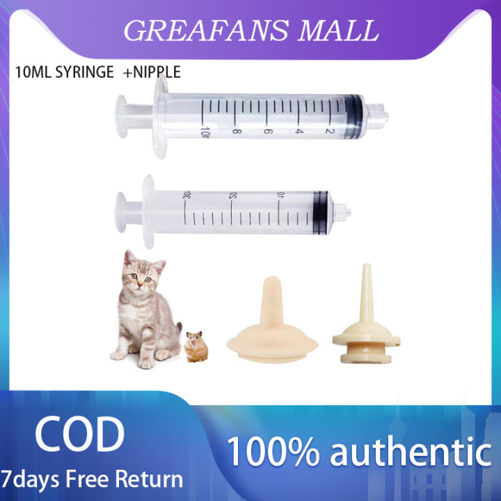 10ML Silicone Pet Feeding Miracle Nipples Feeding Mini Nipples with
