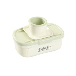 ANGFEW Hướng dẫn sử dụng Máy xay tỏi Có bảo vệ tay 2 trong 1 Máy xay gừng Đa chức năng Nhựa Máy thái rau củ Thức ăn bổ sung cho bé