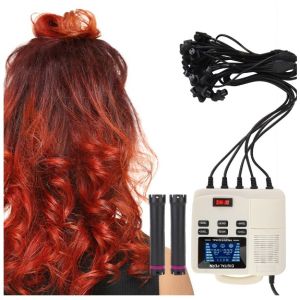 Small Portable Digital PTC Heating Hair Perm Machine with Roller Styling Tool