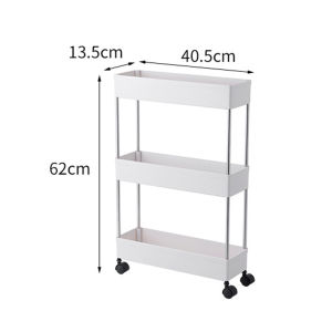 ชั้นวางของ ชั้นวางของพลาสติก ชั้นวางของในที่แคบ ชั้นวางของมีล้อเลื่อน ชั้นวางของในห้องน้ำ ชั้นวางอเนกประสงค์ พร้อมตะขอ