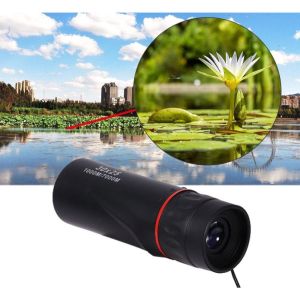 Teropong single 30x25 monocular 30x25 optical monocular night vision waterproof focus telescope zoomable 10x scope SH B51