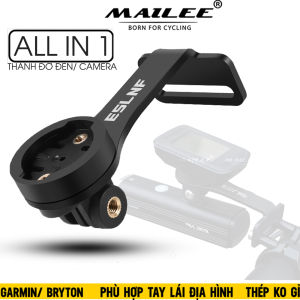 Giá đỡ đồng hồ máy tính xe đạp ESL-206 Chống rung Lắp đặt nhanh Chống rung đa năng Cho Ghi đông Xe đạp Địa hình/ MTB có thể gắn Camera - Mai Lee