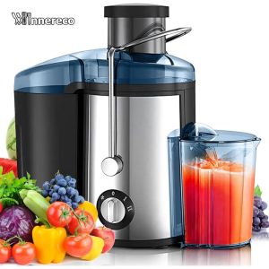 Stainless Steel Electric Juicer 2 Speed High Power Juicer Blender for Healthy Fruit and Veggie Drinks