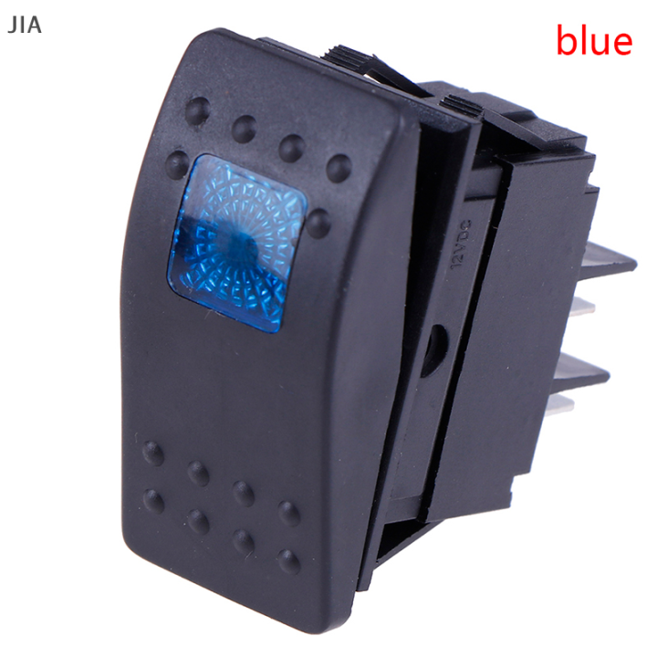 Signia Rocker Switch Button JIA สวิทช์โยกกันน้ำสลับรถเรือ Marine Rocker Switch button 4Pin SWITCH ...