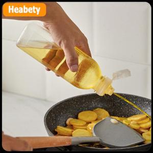【2-3 days delivery】 1Pc 500ml 800ml Oil Bottle Kitchen Oil Spray Bottle Condiment Squeeze Bottles Cooking Baking Ketchup Mustard Squeeze Bottle