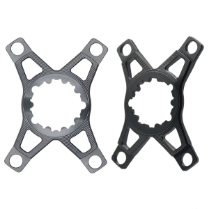 Bicycles Chainring Conversion Adapters 3 Bolt To 4 Bolt 110 BCD Chainring Adapters for Single/Double Setups Light Weight