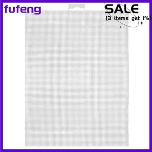 fufeng Plastic Sheets 14Count Plastic Mesh Fabric Plastic Cross Stitch Canvas Eye Mesh For Embroidery DIY Handicraft Knit