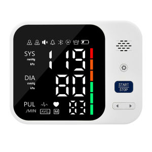 Sinohero Arm Blood Pressure Monitor Rechargeable Voice Playback Sphygmomanometer For Elderly Accurate Measurement