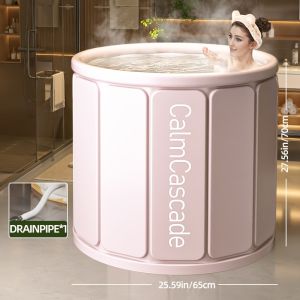 Portable Foldable Bathtub - Strong Insulation No Installation Required Ideal for Home & Pool Use Versatile for Ice & Hot Soaks
