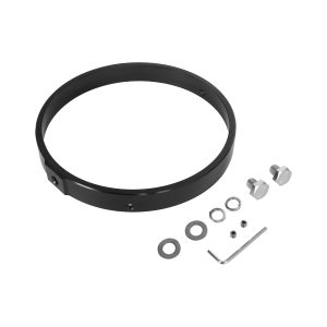 Universal 5.75 /7Inch Aluminum Round Headlight Housing Headlamp Trim Ring Mount Bracket Motorcycles