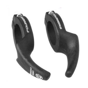 Fouriers Carbon Nylon Mini MTB Handlebar Ends 22.2mm Safety Bar for BMX Street Bicycle Rest Brake Barends Handlebar Bicycle Parts