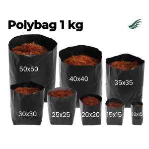 Polybag Kiloan 1kg 20x20 25x25 30x30 35x35 40x40 50x50 cm Polibag Polibek TEBAL BERKUALITAS