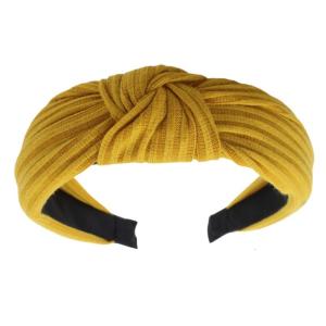 Turban Knotted Headband for Women NonSlip Fabric Knitted Hairband Wide Headband for Girls Face Washing and Casual Wear