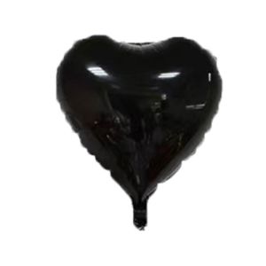 TAIYO Balon Foil Love Heart SATUAN 5 10 Inch Cinta Hati Dekorasi Pesta Party Balloon Ulang Tahun