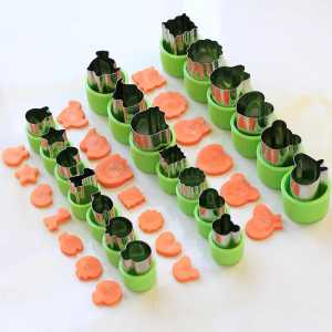 Cetakan Sayur Murah Bahan Plastik+Stainless Steel Cetakan Sayur Multifungsi Cetakan Hiasan Sayur