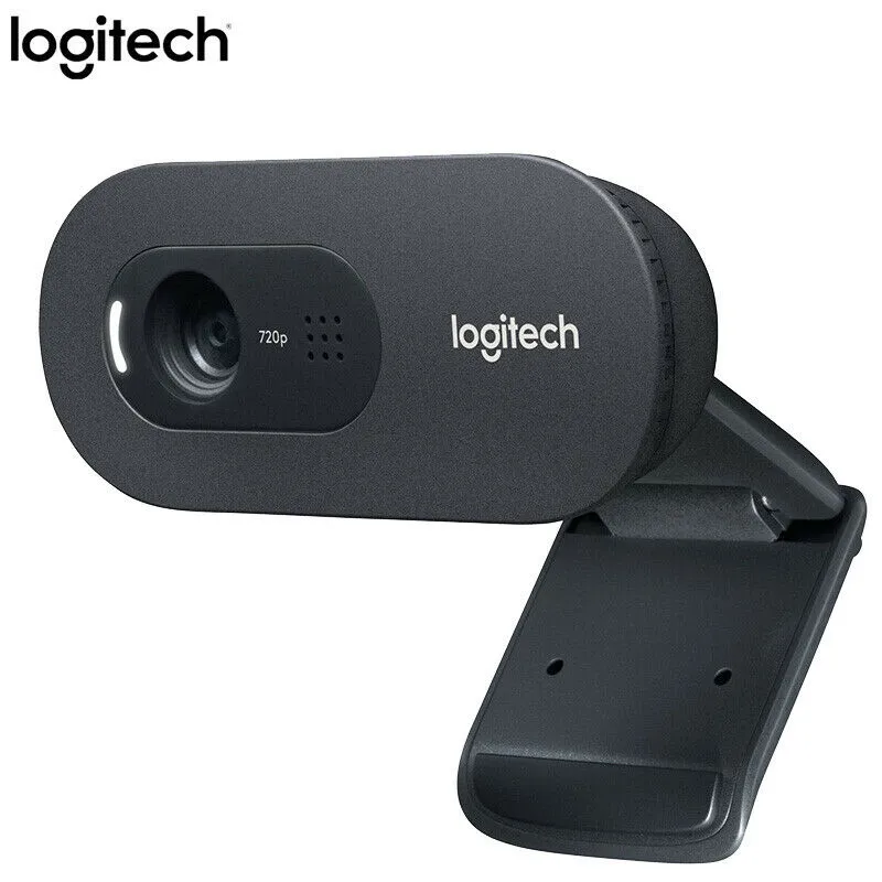 [Ready to Ship] Logitech C270 C270i Android TV Box HD Webcam 720 Built-in  Microphone for PC Laptop Computer