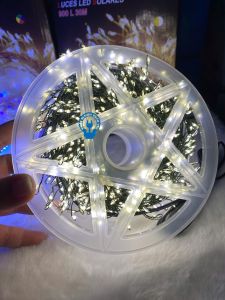Dây đèn led trang trí cành nguyệt quế 30M cắm điện 220V vàng nắng/đủ màu bẻ quấn tạo hình
