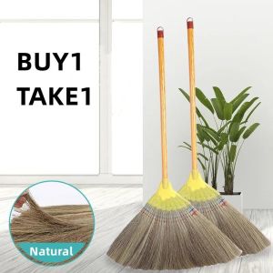 Broom Natural Material BUY 1 TAKE 1 Floor Sweeper Hand Made Native Broom Floor Sweeper Detachable