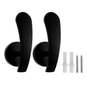 MISSUP Home Decor Hold Modern Wall Hanger Curtain Holder Curtain Holdback Mounted Metal Hooks