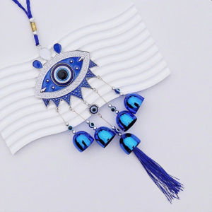 Evil Eye Pendants Wind Chimes Good Luck Amulet Home Wall Hanging Decor Dream Catcher Pendant