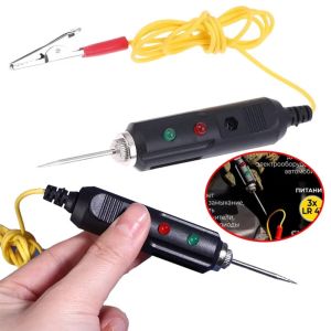 COMEMECO Đa chức năng Máy kiểm tra điện áp ô tô Đèn LED hai màu DC6-24V Máy kiểm tra thiết bị điện ô tô Di động với Buzzer Bút thử điện Dành cho ô tô
