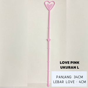 Stick Kartu Plastik Card Holder Stik Tangkai Hias Dekorasi Pajangan Bunga Ecer KB16