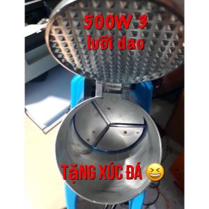 Máy bào đá tuyết mịn- HCC -máy làm đá bào 2-3 lưỡi dao bào cực mạnh 500w