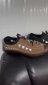 MenS Summer New Sandals Breathable Casual Shoes Soft Sole Ultra-Light Comfortable Leather Shoes Trendy Fashion Versatile MenS Shoes