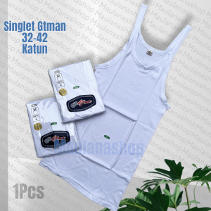 Singlet GTMAN 302B - Kaos dalam pria GT Man - Kutang pria GT Man Polos Bahan Katun Best seller