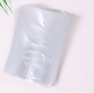 100Pcs Kantong Es Lilin Penebalan / Kantong Plastik Kue / Segel Mesin Transparan Kantong Biskuit