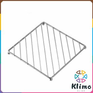 Klimo Stainless Steel Heat Resistant Pot Mat Multi-Purpose Anti-Scald Pot Pad for Kitchen Table Countertop