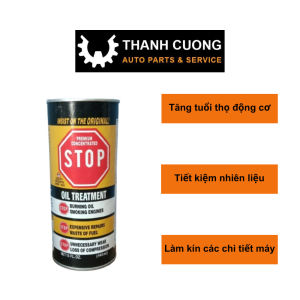 Phụ gia dầu nhớt động cơ STOP chất lượng từ Hoa Kỳ giúp phục hồi hiệu suất động cơ và giảm mài mòn tối đa