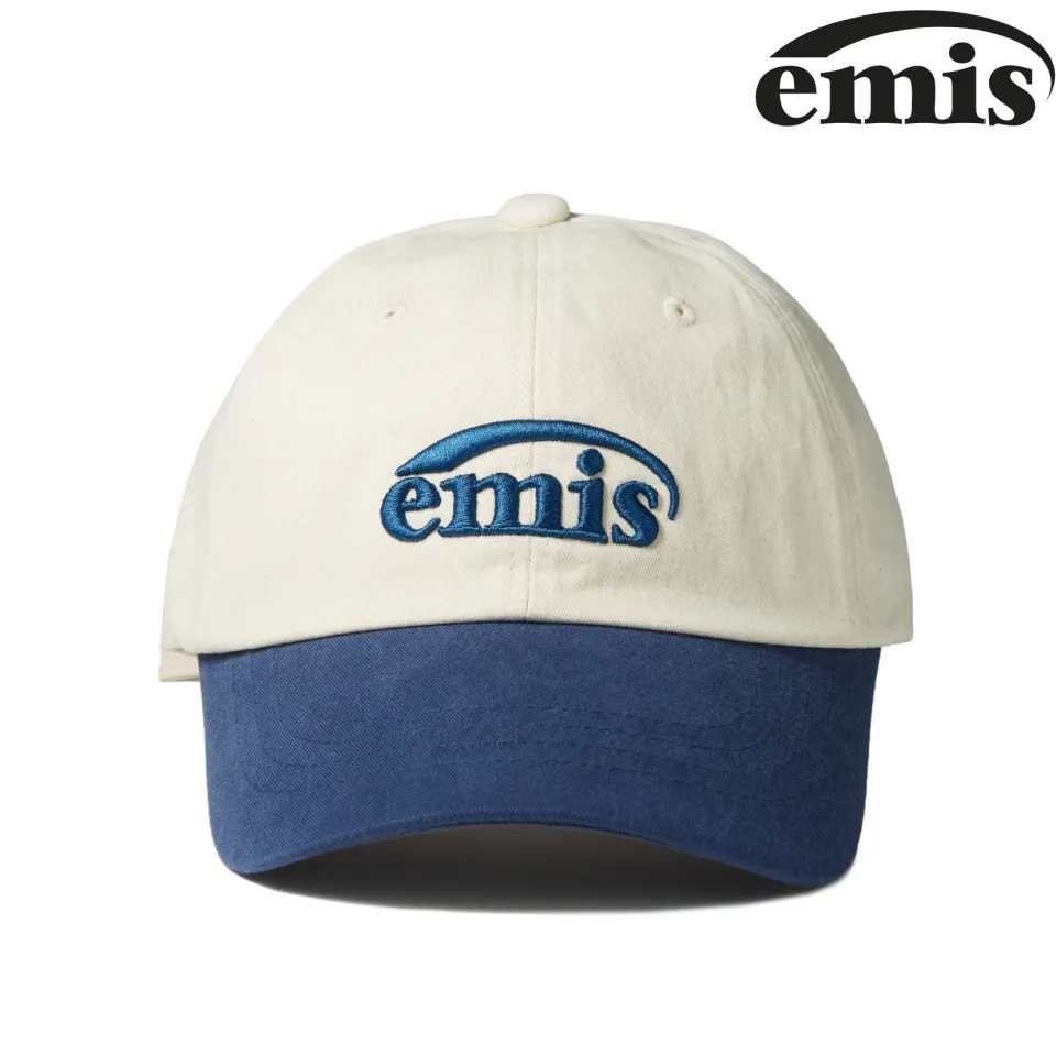 emis CORDUROY TWO-TONE BALL CAP-BLACK - 帽子