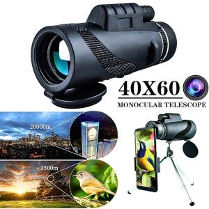 COD MOGE Teropong Monokuler Jarak Jauh Siang Malam 40 x 60 Magnification Smartphone Zoom - KL1040
