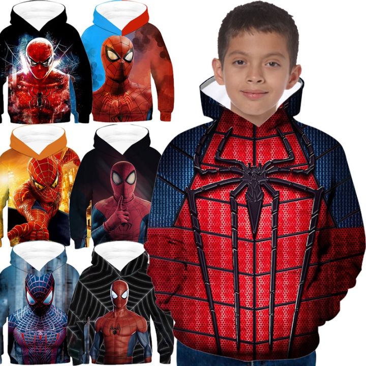 3d clearance spiderman hoodie