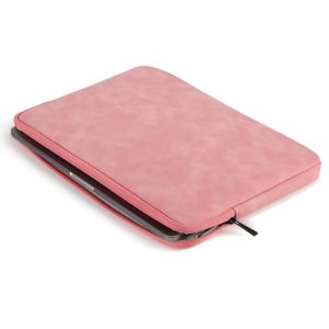 MINIFELE 262 13 14 15.6 inch Shockproof Laptop Sleeve PU Leather Plush Tablet Case Professional Anti Scratch Notebook Computer Bag for HP/Dell/Surface Office