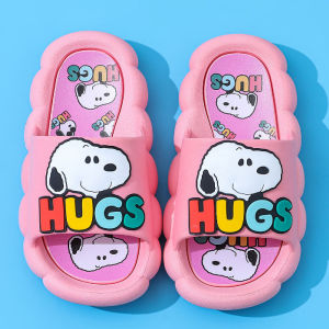 Dép Bánh Mì Cho Bé Trai Bé Gái Hình Cún Hugs Siêu Mềm Chống Trơn Trượt