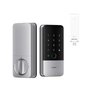 Aqara U400 Smart Door Lock (Black / Silver) + M100 Hub