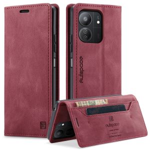 For Xiaomi Redmi 13C 12C / Redmi 12 Phone Case Magnetic Leather Wallet High Quality Card Slot Couples Flip Cover Casing