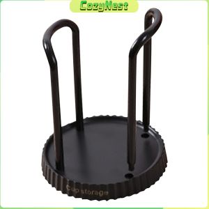 C.N. Paper Cup Holder Dispenser Multifunctional Desktop Coffee Cup Storage Plastic Rack