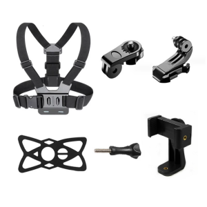 MultiFunction Camera Accessories Kit Chest Mount Harness Compatible for Camera For First Person View Recording