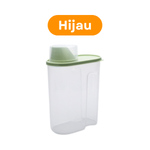 Indopaws Toples Penyimpanan Makanan Hewan Peliharaan - Pet Food Storage Jar